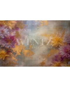 Fabric Photography Background Floral Fine Art / Backdrop 3124