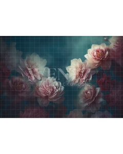 Fabric Photography Background Floral Fine Art / Backdrop 3129