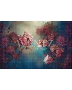 Fabric Photography Background Floral Fine Art / Backdrop 3130