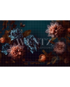 Fabric Photography Background Floral Fine Art / Backdrop 3131