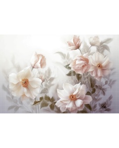 Fabric Photography Background Floral Fine Art / Backdrop 3139