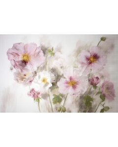 Fabric Photography Background Floral Fine Art / Backdrop 3140