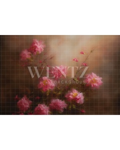 Fabric Photography Background Floral Fine Art / Backdrop 3143