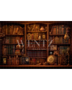 Fabric Photography Background Set with Books / Backdrop 3205