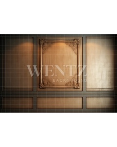 Fabric Photography Background Beige Boiserie / Backdrop 3251