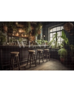 Fabric Photography Background Vintage Bar / Backdrop 3420