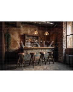 Fabric Photography Background Vintage Bar / Backdrop 3424