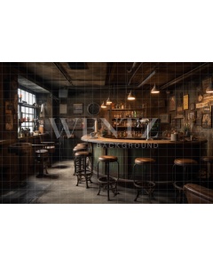 Fabric Photography Background Vintage Bar / Backdrop 3450