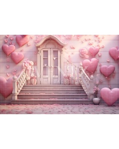 Fabric Photography Background Romantic Entry / Backdrop 3651