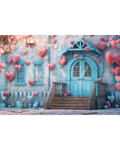 Fabric Photography Background Valentine's Day / Backdrop 3729