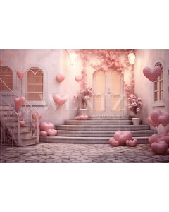 Fabric Photography Background Romantic Entry / Backdrop 3732