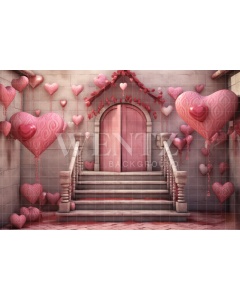 Fabric Photography Background Dreamy Doorway / Backdrop 3737