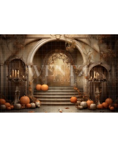 Fabric Photography Background Halloween Set / Backdrop 3739