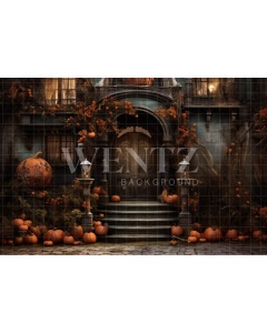 Fabric Photography Background Halloween Set / Backdrop 3741