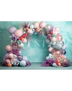 Fabric Photography Background Cake Smash Bottom of The Sea / Backdrop 3768