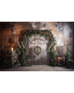 Fabric Photography Background Christmas Set / Backdrop 4262