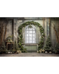 Fabric Photography Background Christmas Set / Backdrop 4272