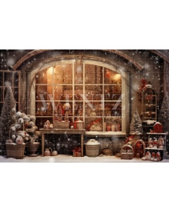 Fabric Photography Background Christmas Set / Backdrop 4315