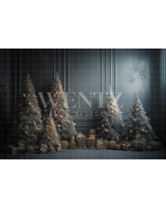 Fabric Photography Background Christmas Set / Backdrop 4520