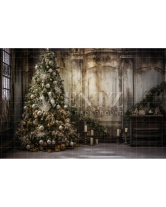 Fabric Photography Background Christmas Set / Backdrop 4563