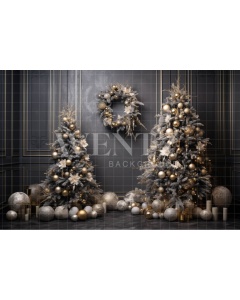 Fabric Photography Background Christmas Set / Backdrop 4640