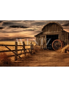 Fabric Photography Background Barn / Backdrop 4766