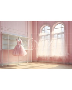 Fabric Photography Background Ballet Studio / Backdrop 4796