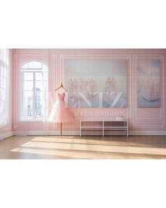 Fabric Photography Background Ballet Studio / Backdrop 4797