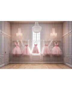 Fabric Photography Background Ballet Studio / Backdrop 4798