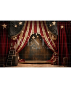 Photographic Background in Fabric Enchanted Circus / Backdrop 5200