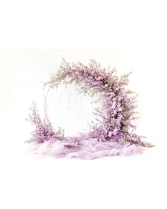 Fabric Photography Background Floral Arch / Backdrop 5272