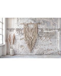 Fabric Photography Background Boho Wall with Macramé / Backdrop 5899