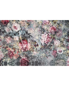 Fabric Photography Background Mother's Day Floral / Backdrop 5910