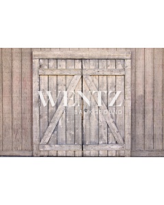 Fabric Photography Background  Wood Door / Backdrop 1579