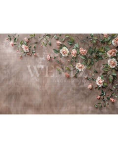 Fabric Photography Background Fine Art Floral / Backdrop 6185