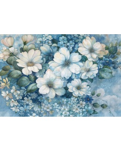 Fabric Photography Background Fine Art Floral / Backdrop 6195