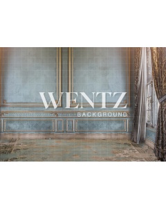 Fabric Photography Background Boiserie Wall with Window / Backdrop 2374