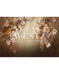 Fabric Photography Background Flowers Fine Art / Backdrop CW72