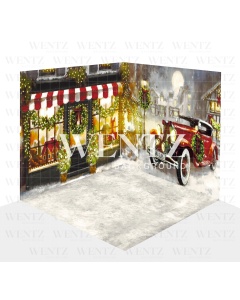 Photography Background in Fabric Christmas Set 3D / WTZ121