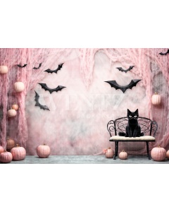 Fabric Photography Background Halloween / Backdrop 6365