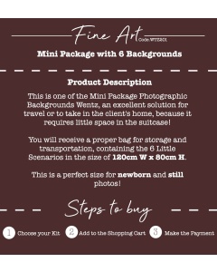 Mini Package Fine Art Texture Photographic Backgrounds Wentz | WTZ201