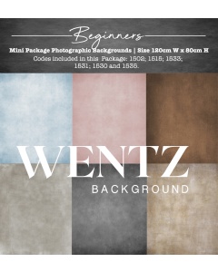 Mini Package Beginners Photographic Backgrounds Wentz | WTZ204