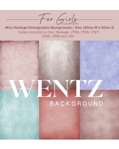 Mini Package For Girls Photographic Backgrounds Wentz | WTZ202