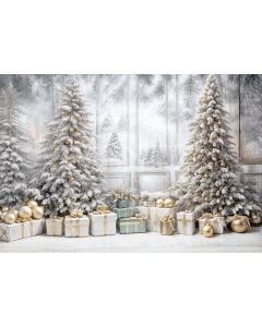 Fabric Photography Background Christmas / Backdrop 6299