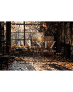 Fabric Photography Background Fall / Backdrop 5923