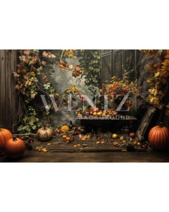 Fabric Photography Background Fall / Backdrop 5929