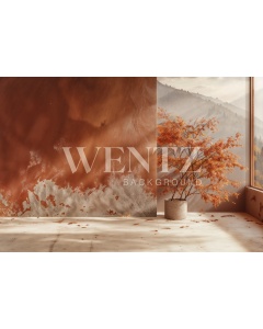 Fabric Photography Background Fall / Backdrop 5921