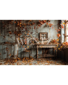 Fabric Photography Background Fall / Backdrop 5941