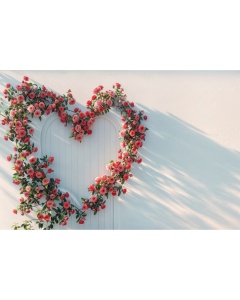 Fabric Photography Background Valentine's Day / Backdrop 6020