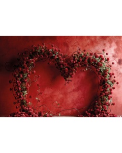 Fabric Photography Background Valentine's Day / Backdrop 6022